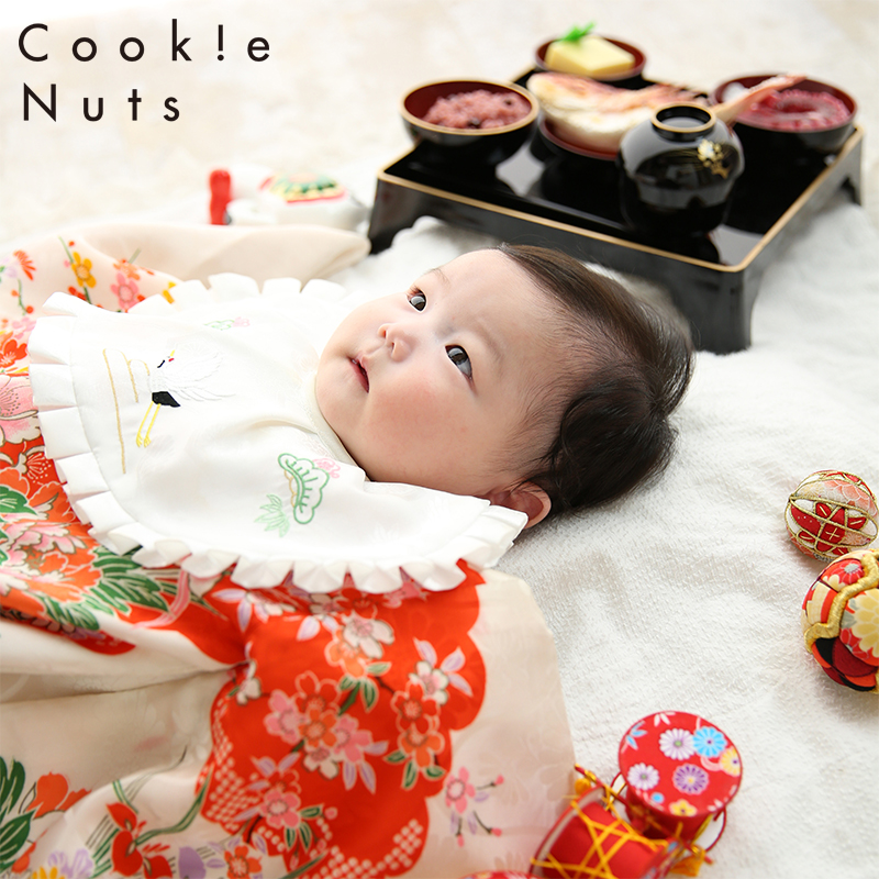 お宮参り 百日記念 お食い初め 赤ちゃん 着物 お膳 おいでよ クッキーナッツ 川崎本店ブログ