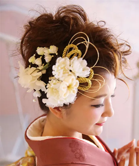 可愛いプロヘアメイク｜川崎の写真館クッキーナッツスタジオ